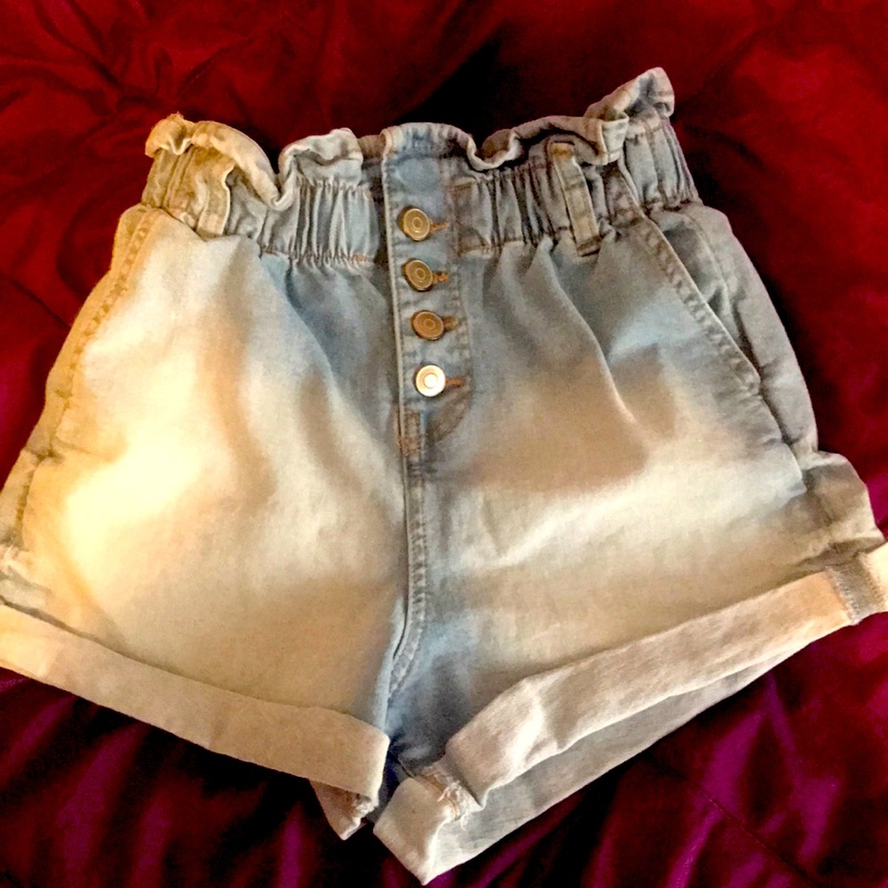 High waisted shorts